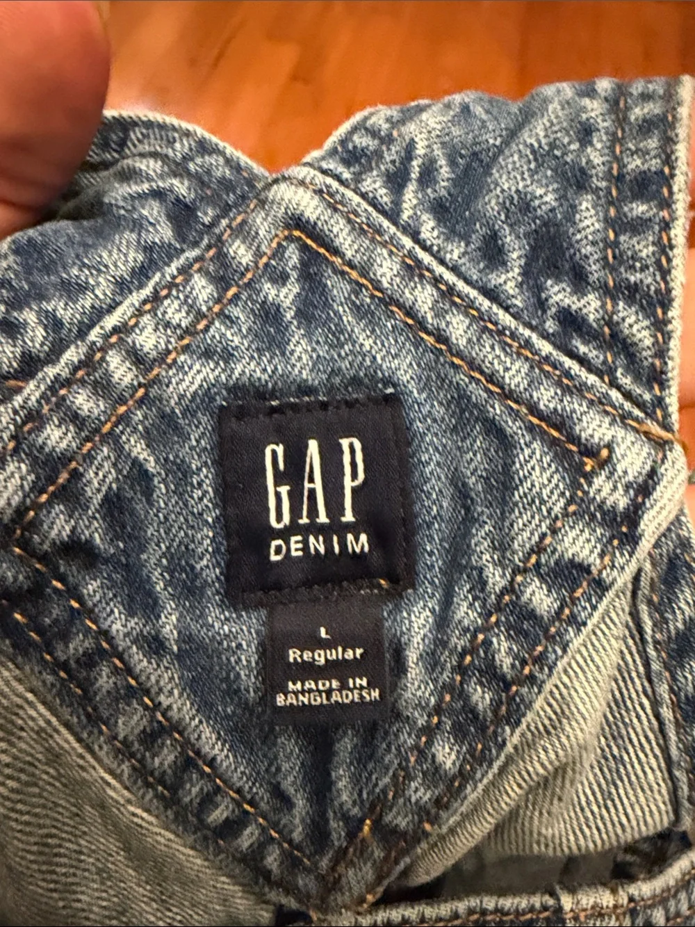 GAP Distressed Denim Blue Kids Overalls